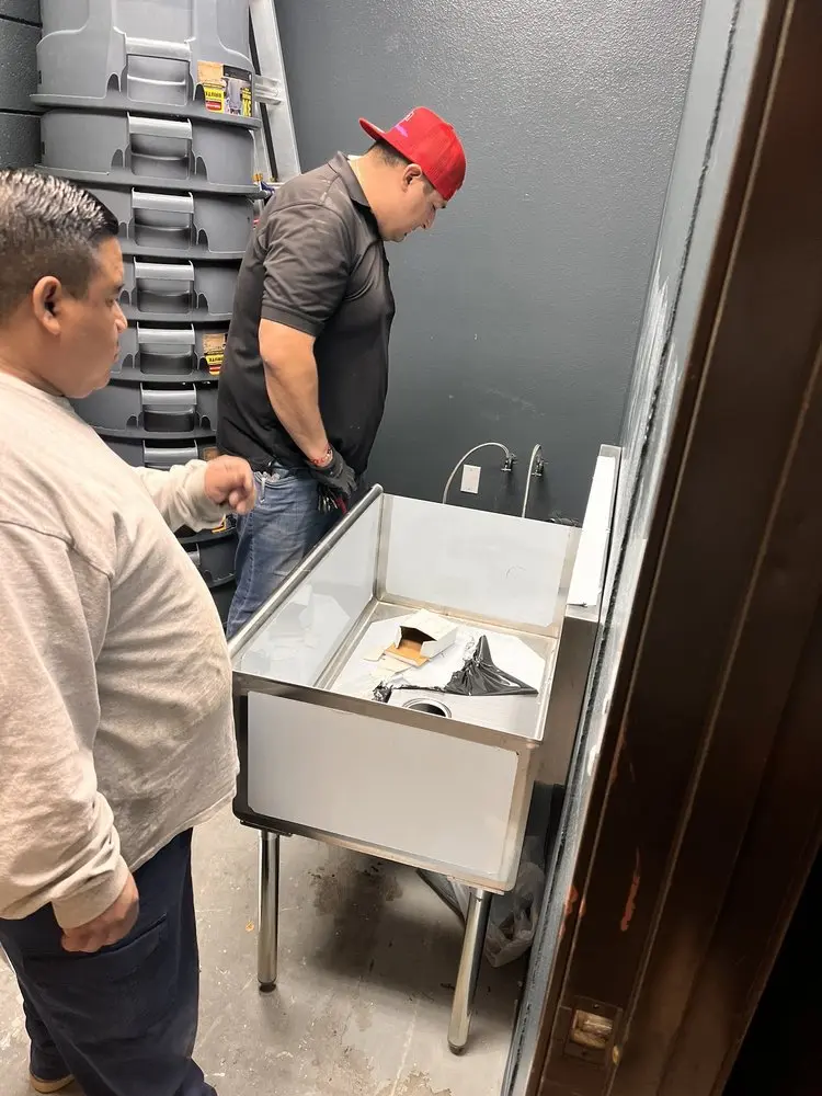 Commercial plumbing and sink installation in Yalecrest